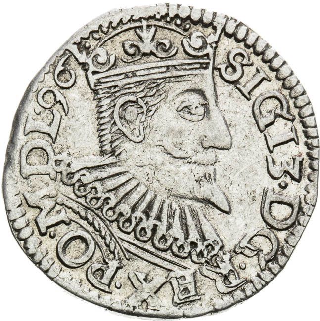 3 Groschen 1596 - front
