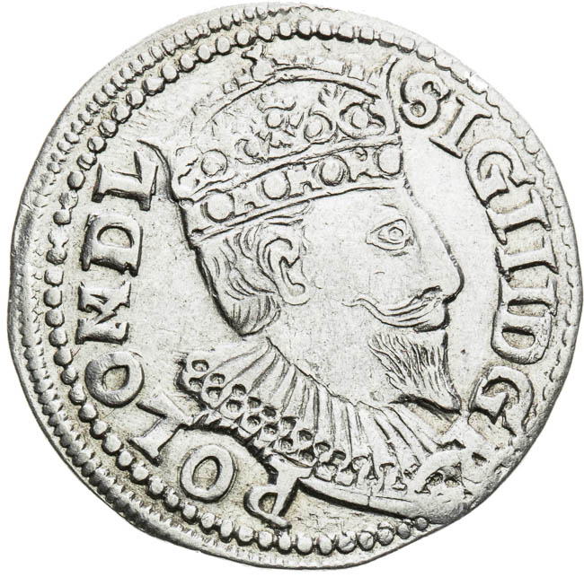 3 Groschen 1596 - front