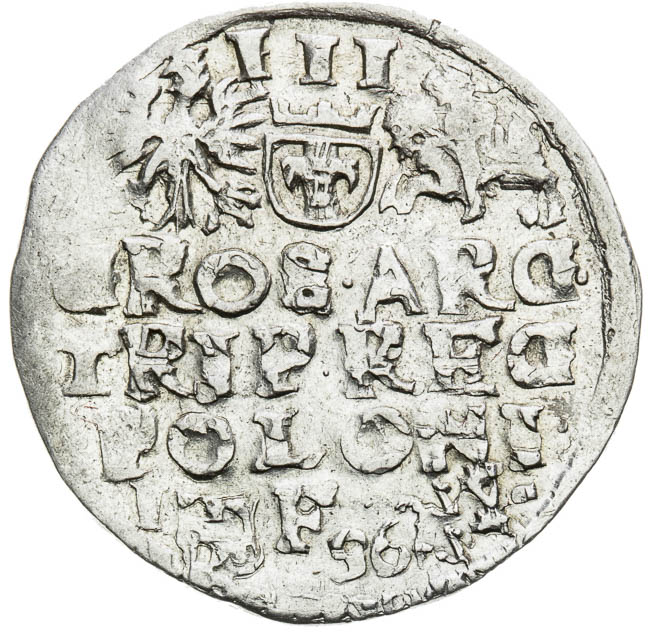 3 Groschen 1596 - back