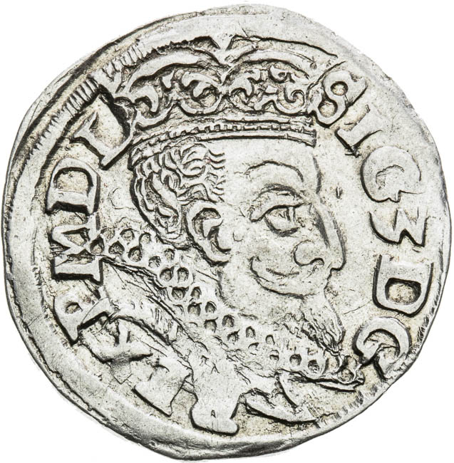 3 Groschen 1598 - front