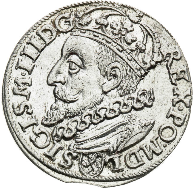 3 Groschen 1600 - front