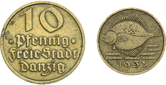 5 Pfennig 1932 a 10 Pfennig 1932 (2 pcs) - back