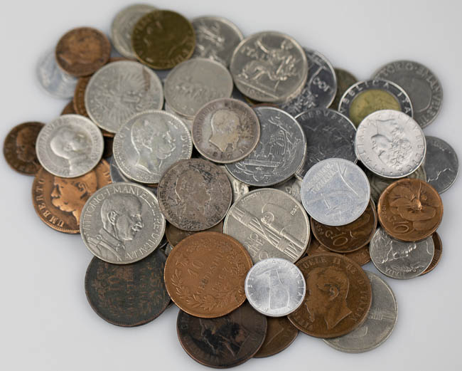 Coins (350 grams) - front