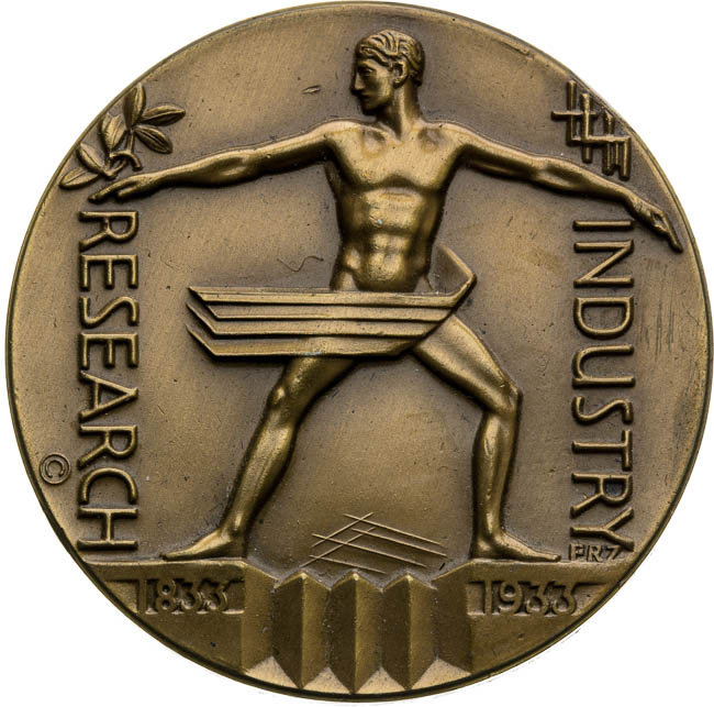 Medaila 1933 - averz