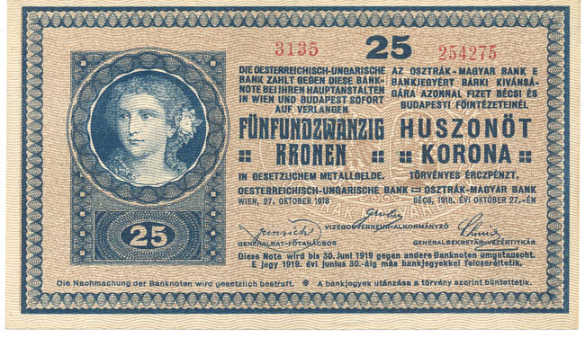 20 Corona 1918 s. 3135 - front