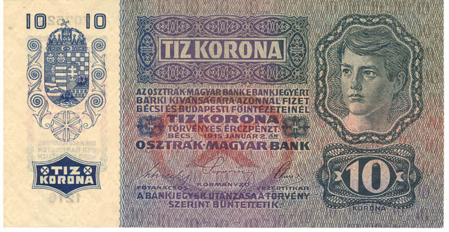 10 Corona 1915 s. 1216 - back