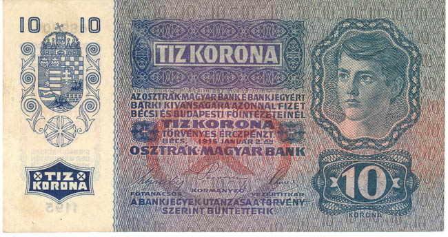 10 Corona 1915 s. 1195 - back