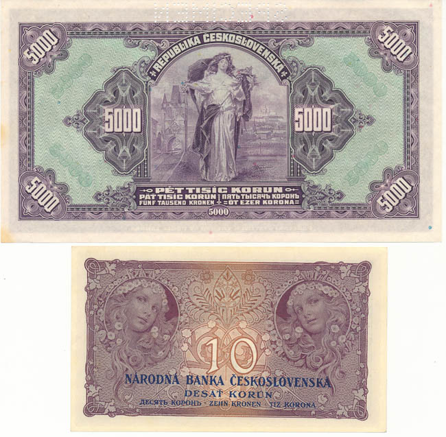 Lot of banknotes (2 pcs) - back