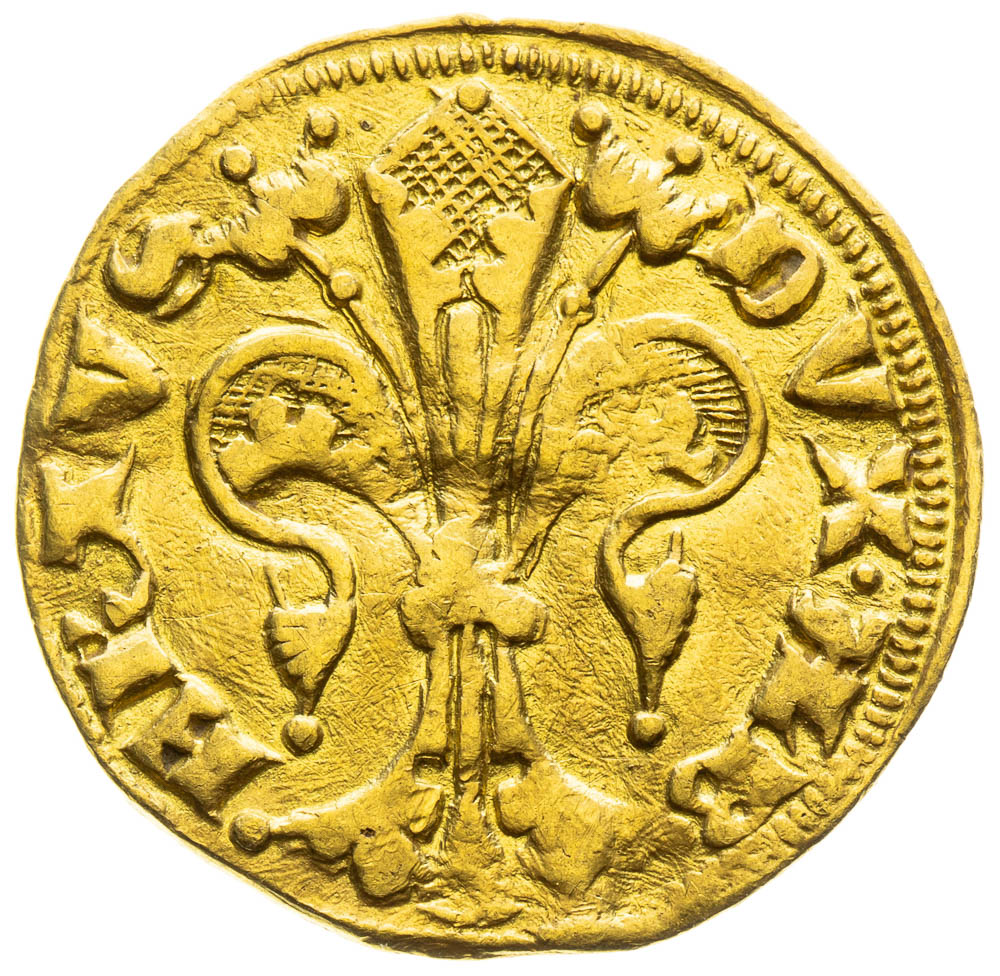 Dukát (1330-1358) - averz