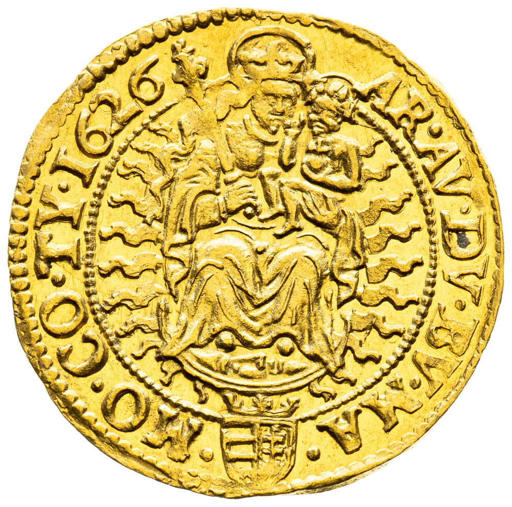 Dukát 1626 - reverz