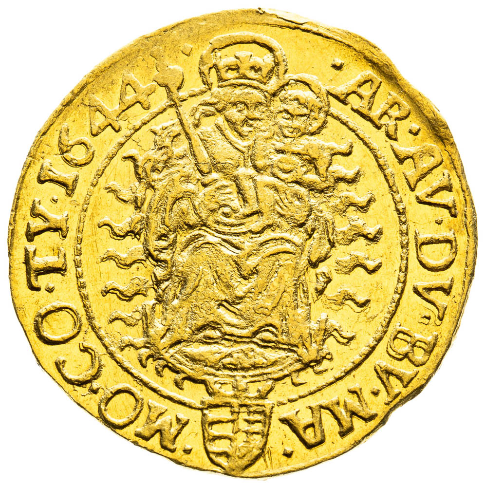 Dukát 1644 - reverz