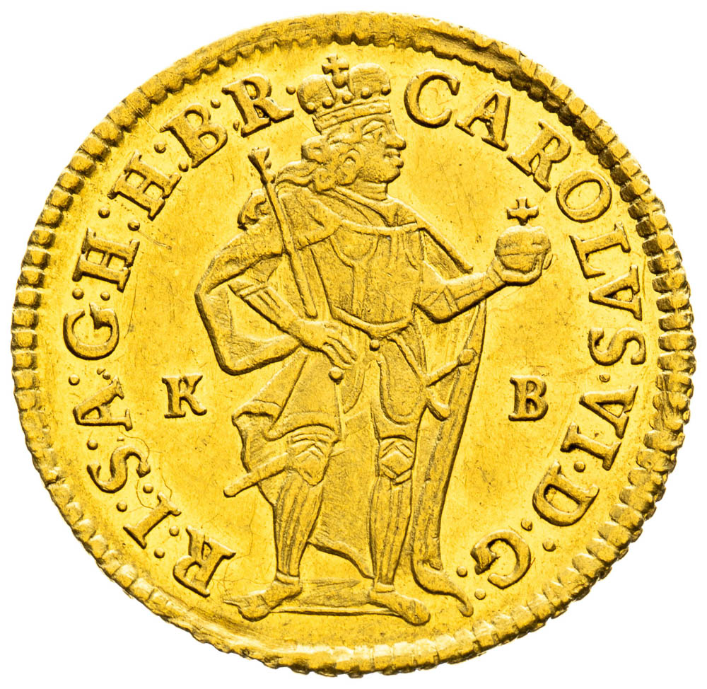 Ducat 1730 - front