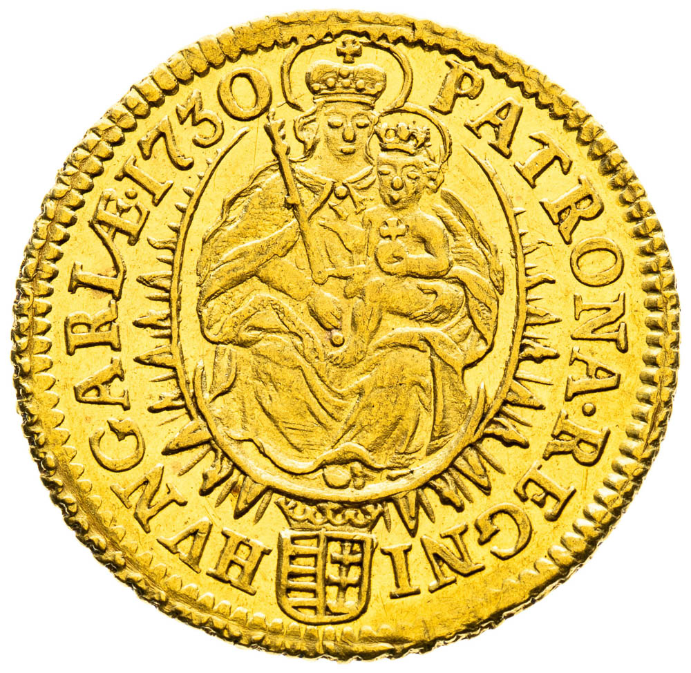 Ducat 1730 - back