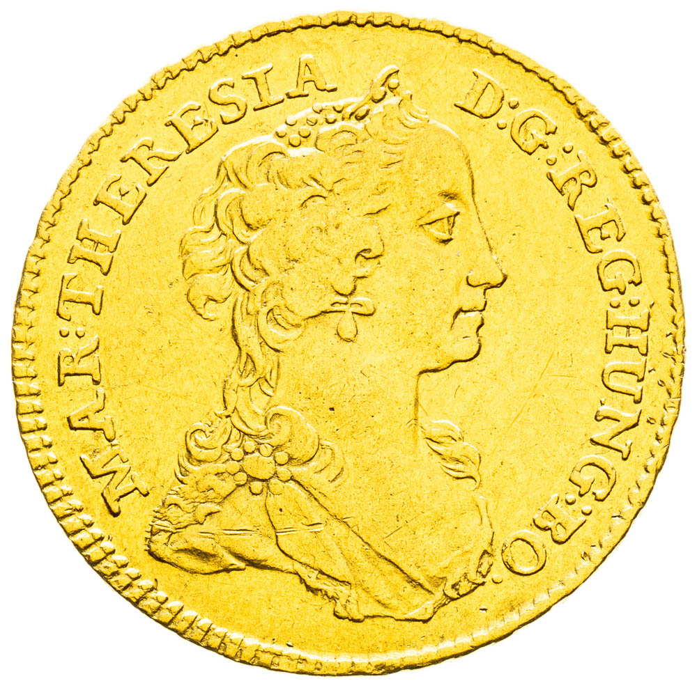 Ducat 1741 - front