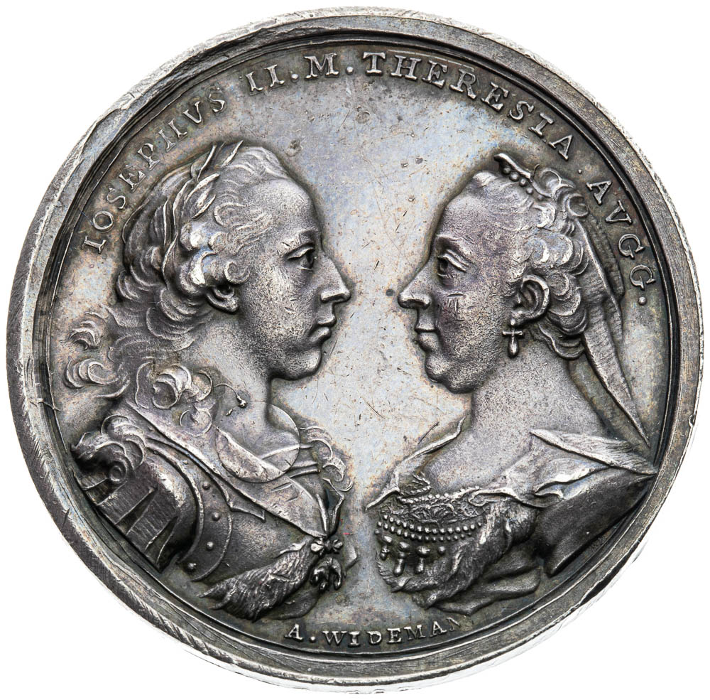 Strieborná medaila 1769 - averz