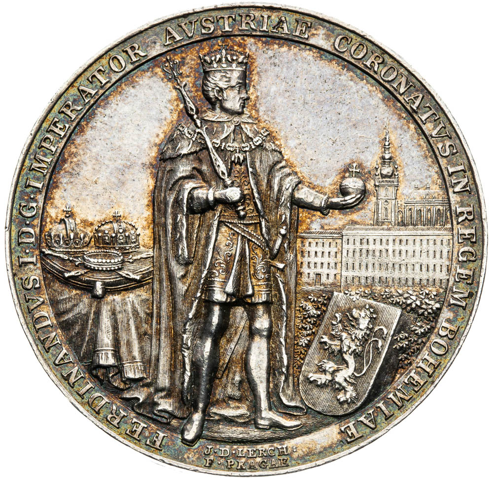 Silver medal 1836 - front