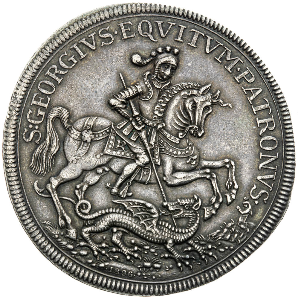 Thaler 1896 - front