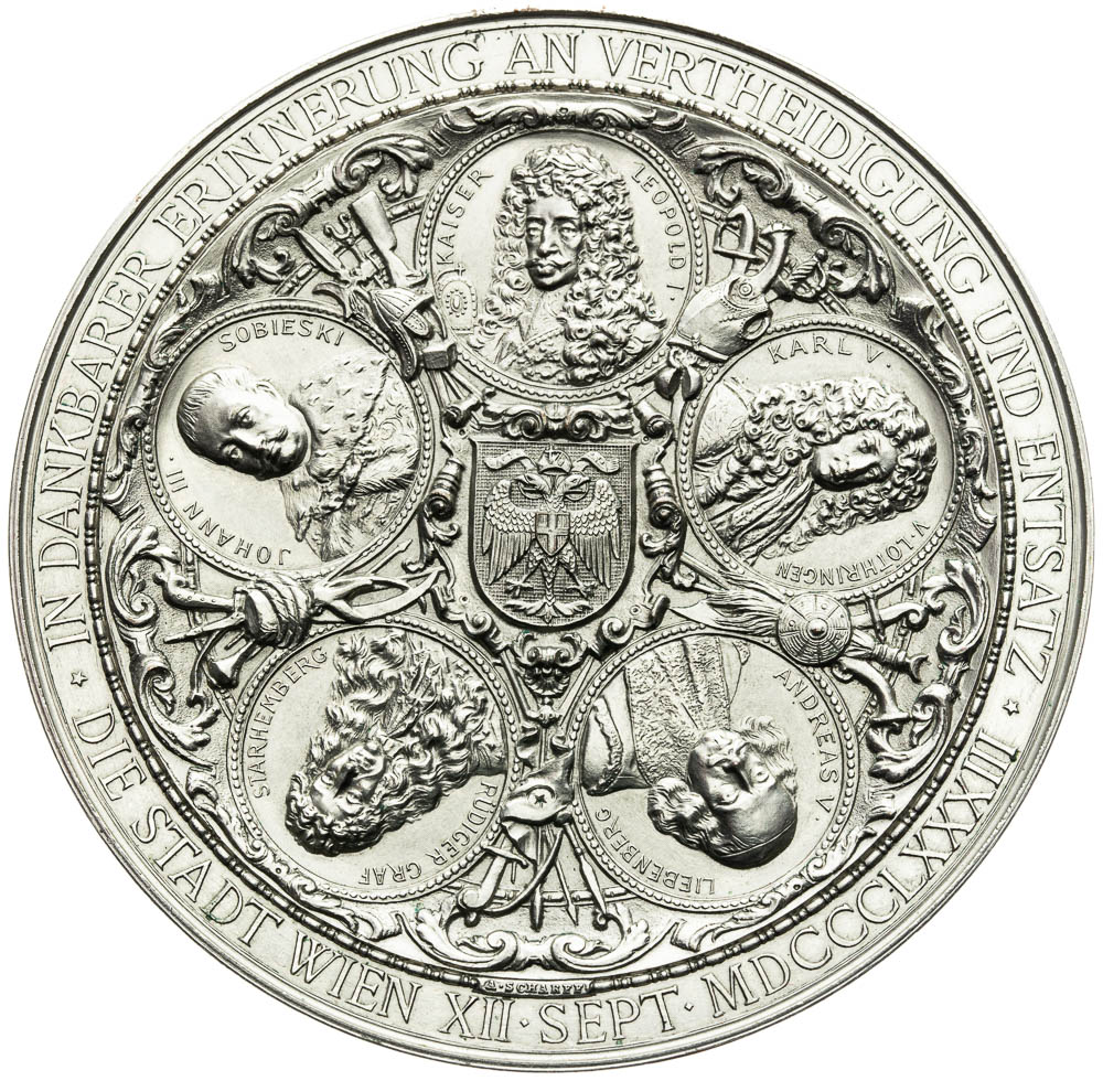 Medaile 1883 - averz