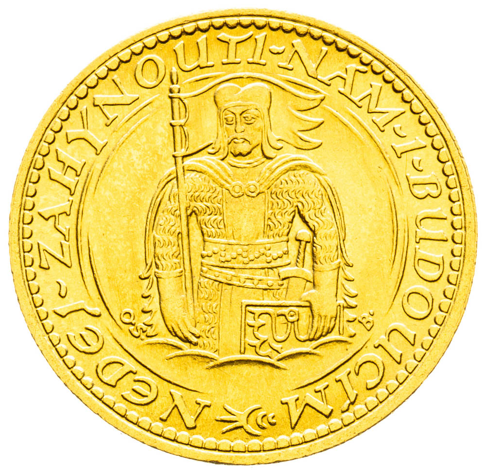 Dukát 1928 - averz