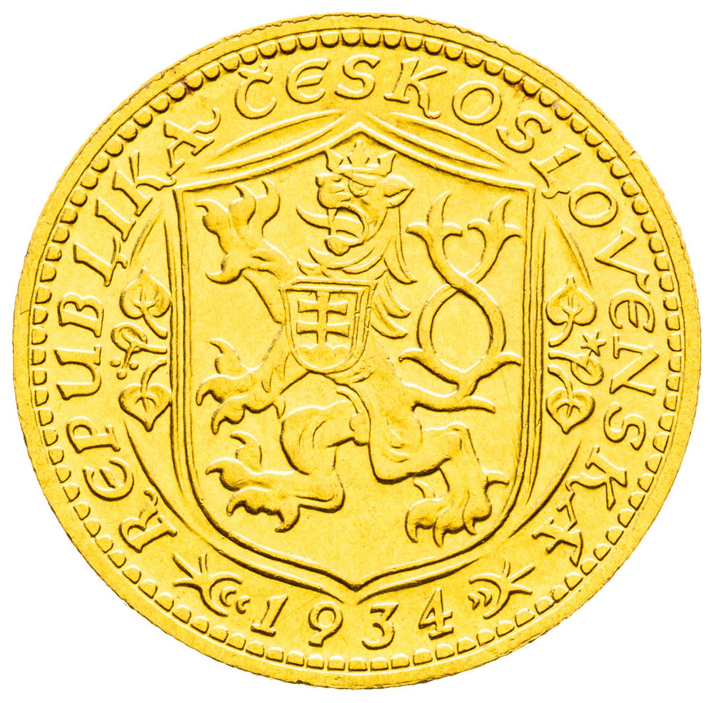 Ducat 1934 - back