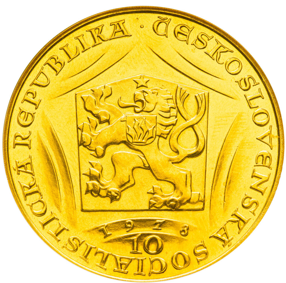 10 Ducats 1978 - back