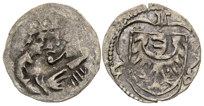 Silver coins (2 pcs) - front