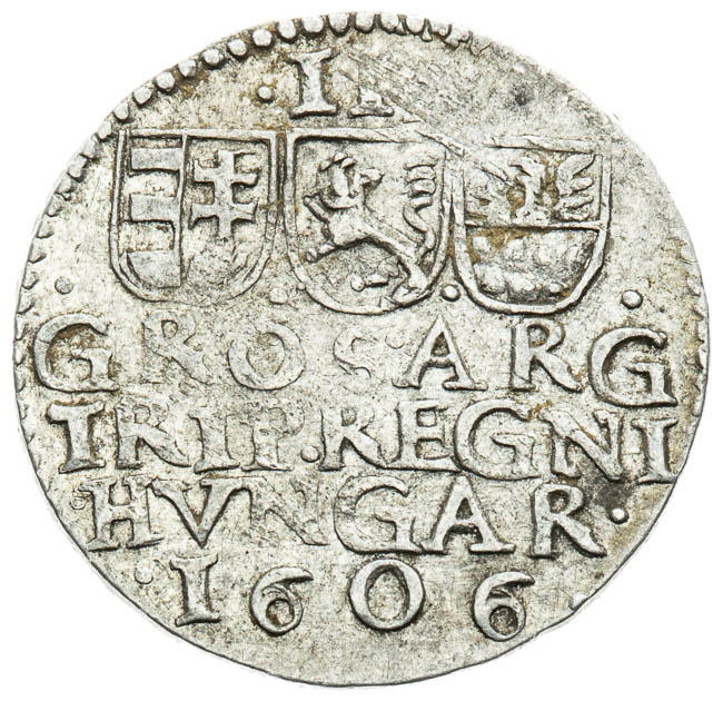 3 Groš 1606 - reverz