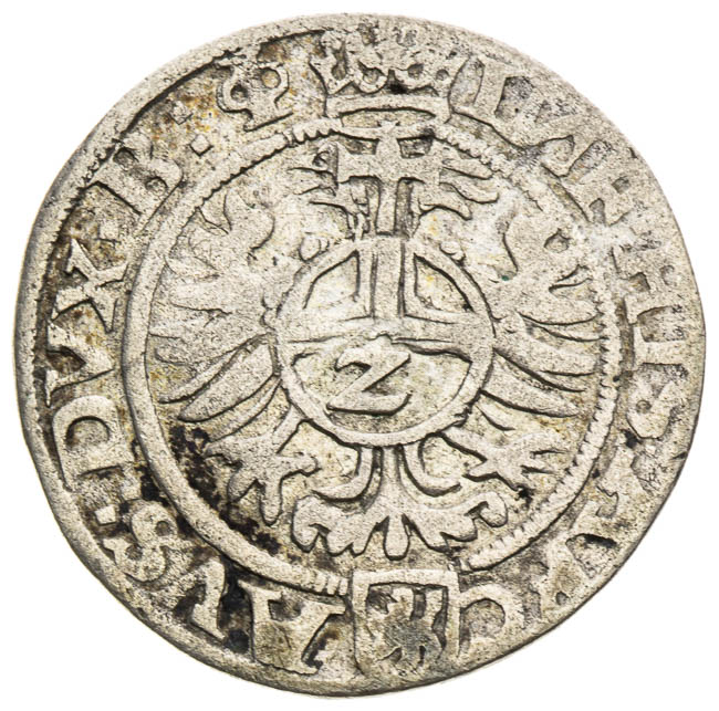 2 Grajciar 1564 - reverz