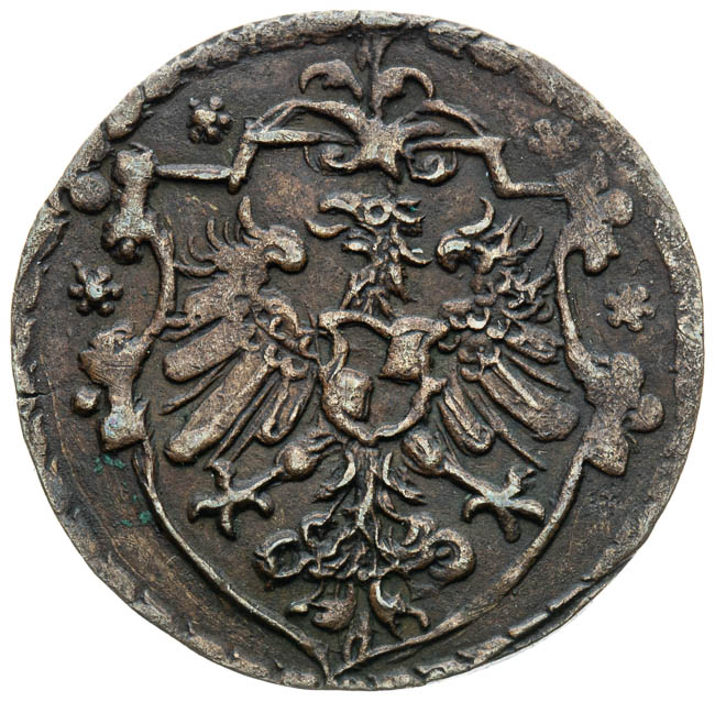 Raitpfennig 1573 - back