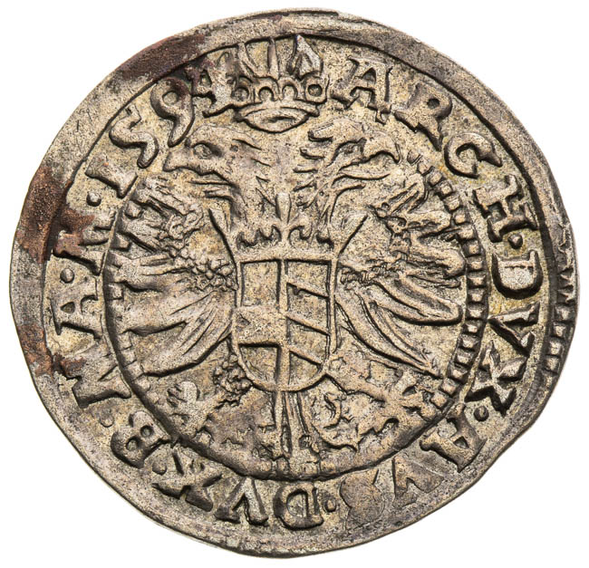 Weissgroschen 1594 - back