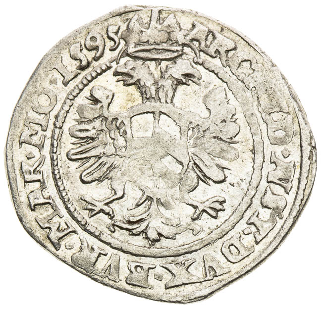 Weissgroschen 1595 - back