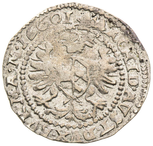 Weissgroschen 1601 - back