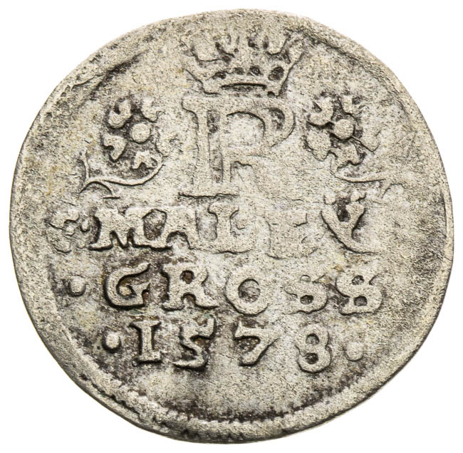 Kleingroschen 1578 - back