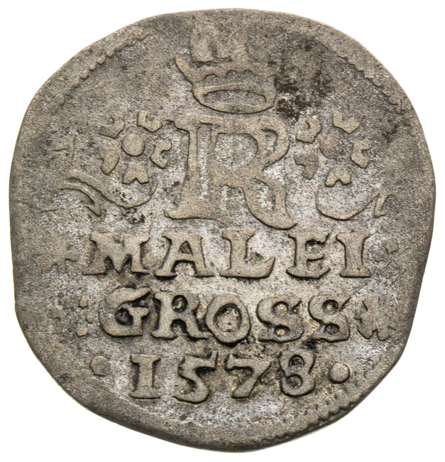 Kleingroschen 1578 - back