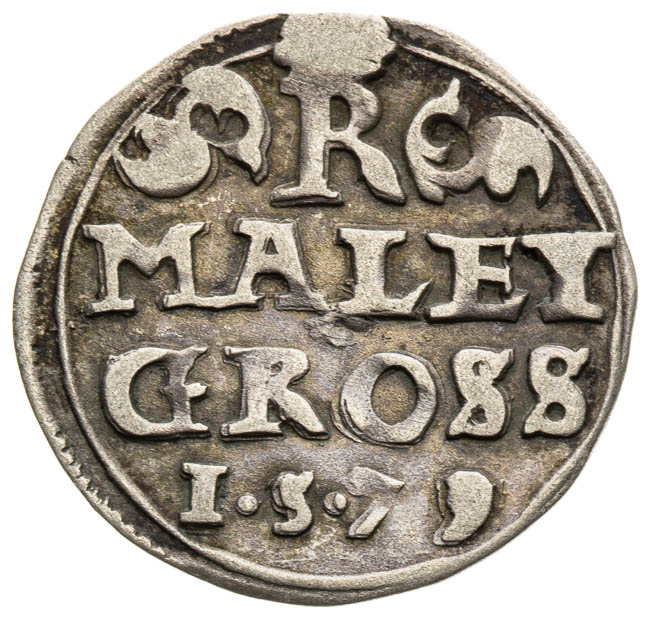 Kleingroschen 1579 - back