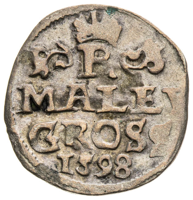 Kleingroschen 1598 - back