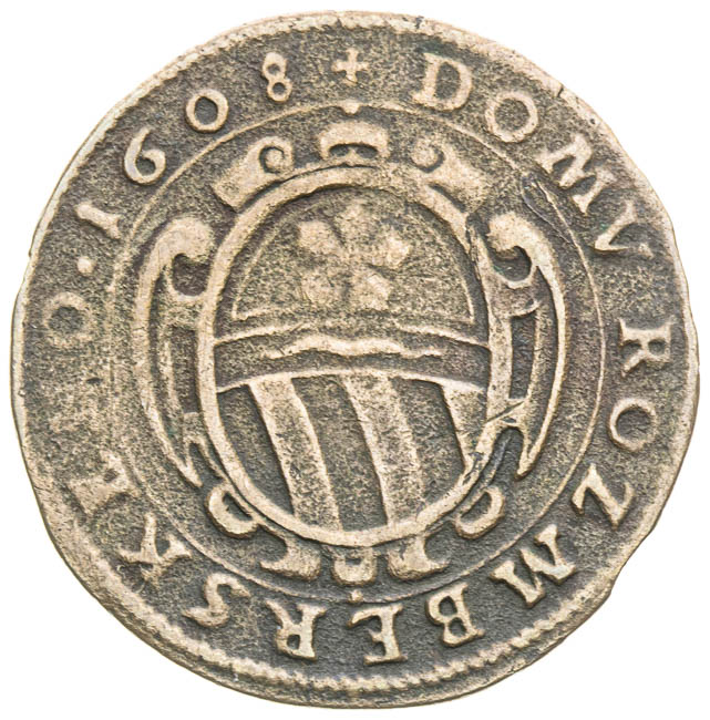 Početní groš 1608 - reverz