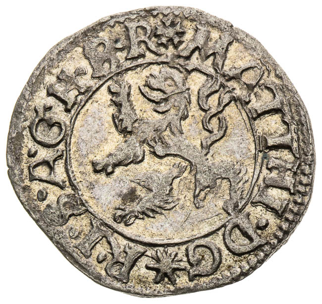 Malý groš 1617 - averz