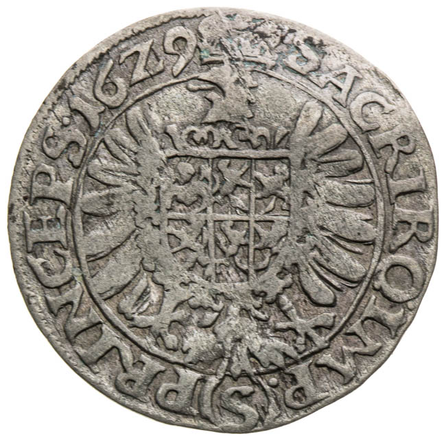 3 Kreutzer 1629 - back