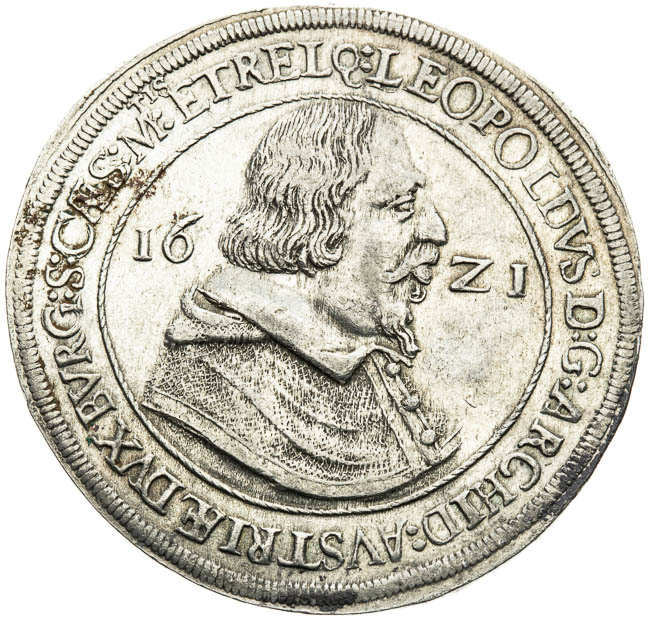 Tolar 1621 - avers