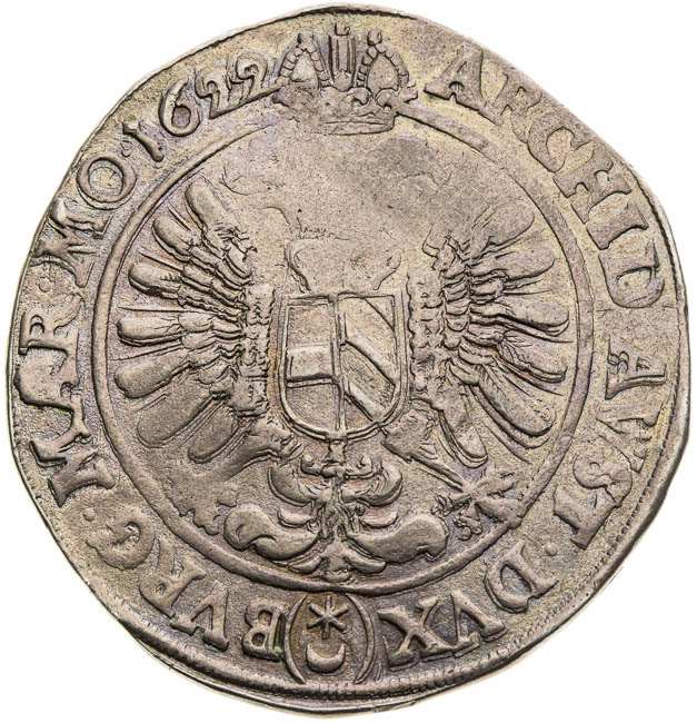 150 Kreutzer 1622 - back