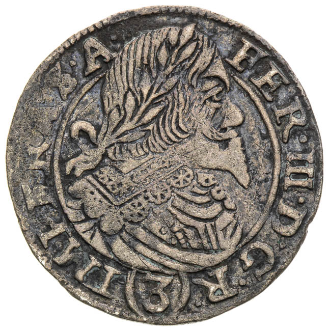 3 Kreutzer 1644 - front