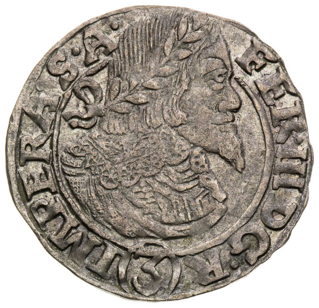 3 Kreutzer 1654 - front
