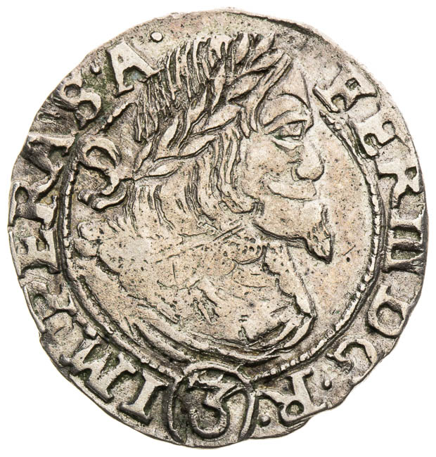3 Kreutzer 1656 - front