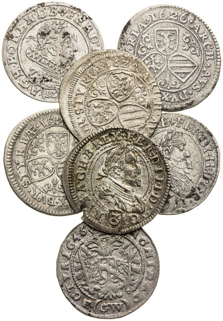3 Kreutzer (7 pcs) - front
