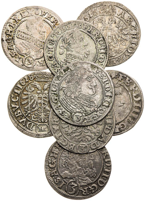 3 Kreutzer (8 pcs) - front