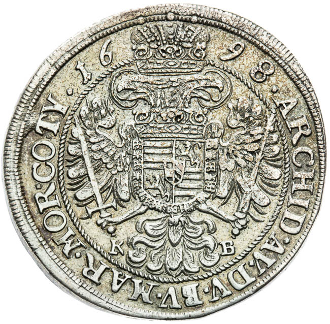 1/2 Tolar 1698 - revers