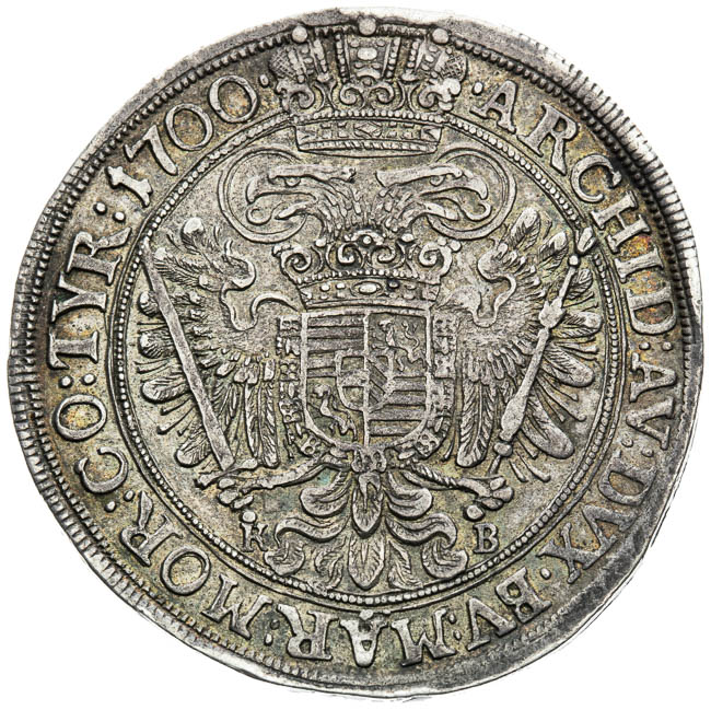 1/2 Tolar 1700 - revers