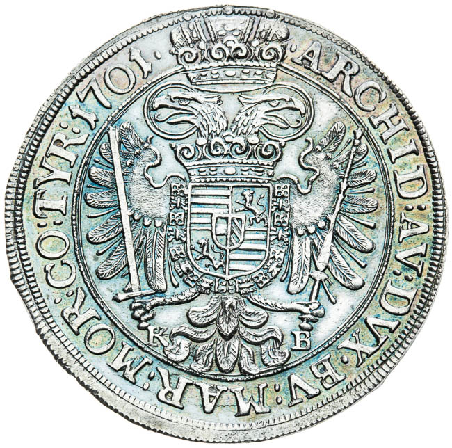 1/2 Tolar 1701 - revers