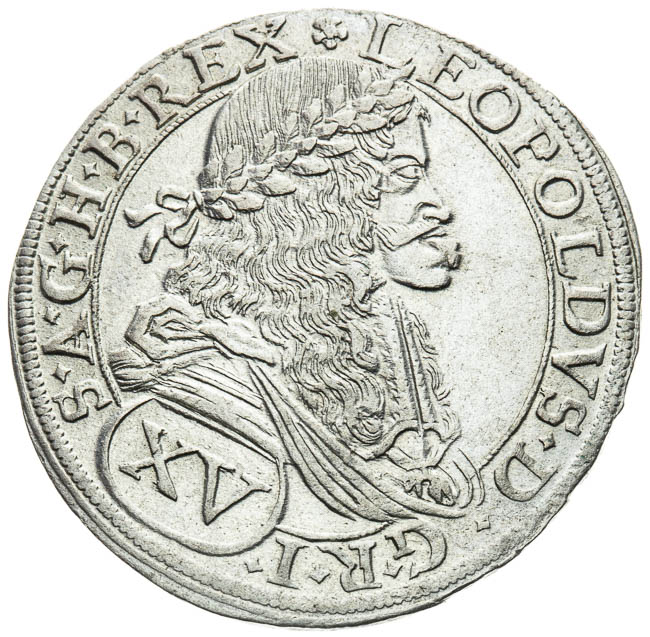 XV Kreutzer 1674 - front